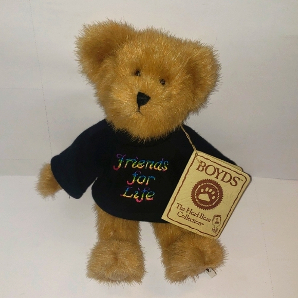 BOYDS BEARS COLLECTION FRIENDS FOR LIFE PRIDE  GOODFRIEND RAINBOW VINTAG…